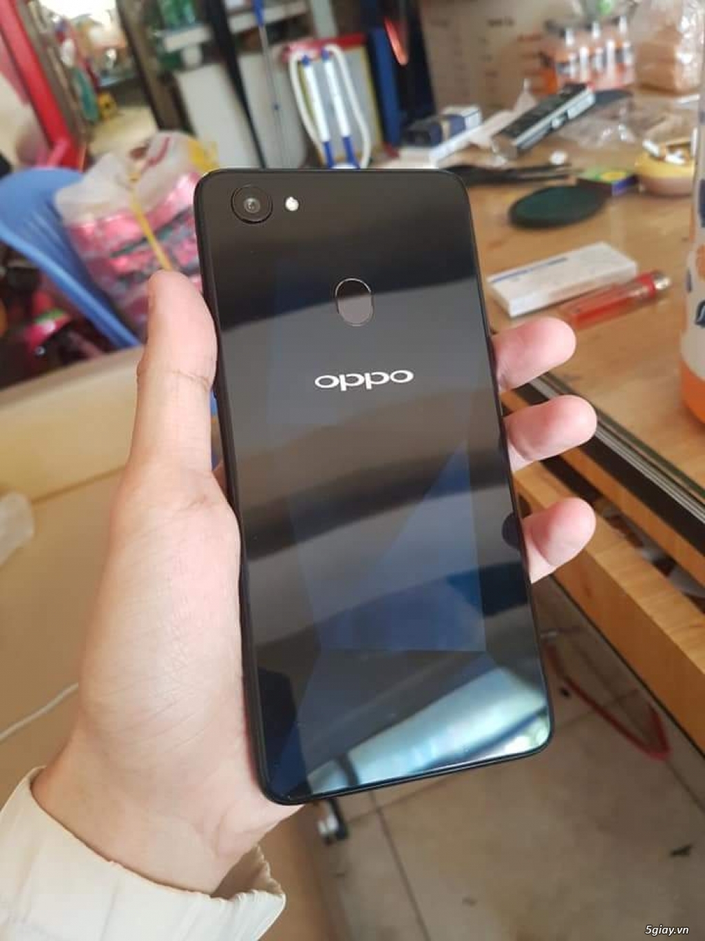 Oppo F7 đen kim cương fullbox chính hãng - 2