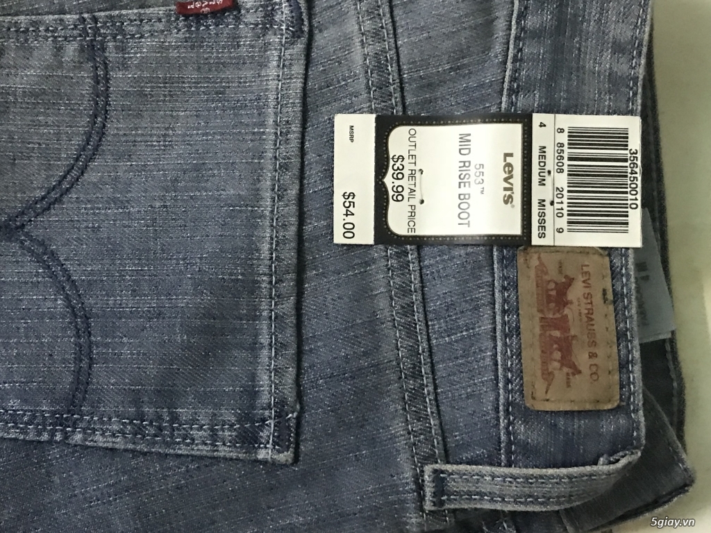 Cần Thanh lý 02 cái quần jean Levis nữ hàng xuất khẩu - 1
