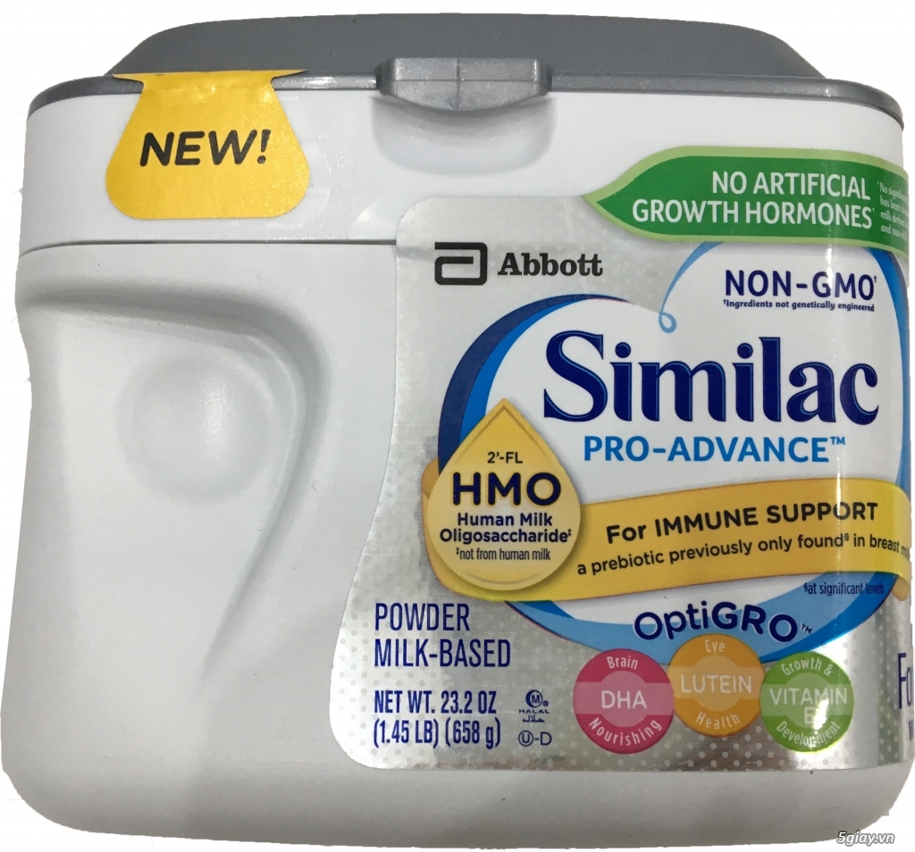 Sữa Similac Pro Advance Non GMO – HMO 658g - 1