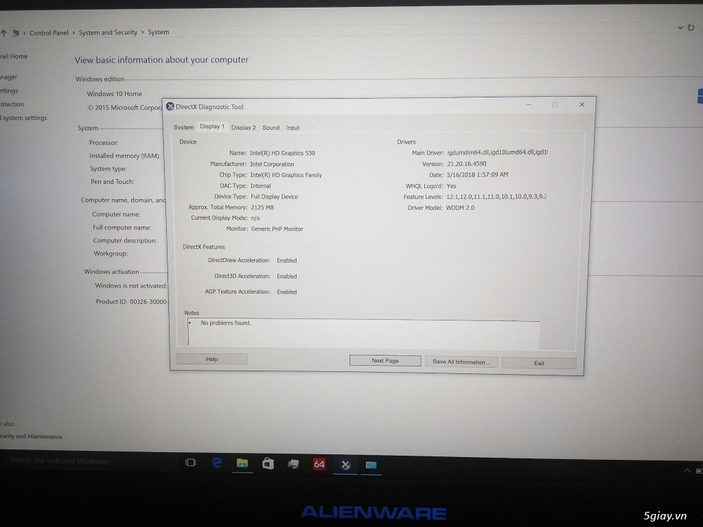 Dell Alienware 17R3 i7-6700HQ, GTX 980M, RAM 16GB DDR4, 17.3 4K - 2