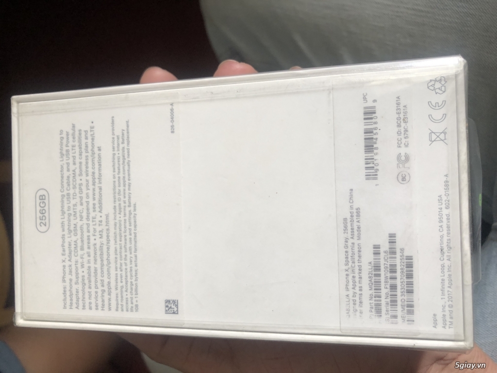 Bán Iphone X lock mỹ brandnew
