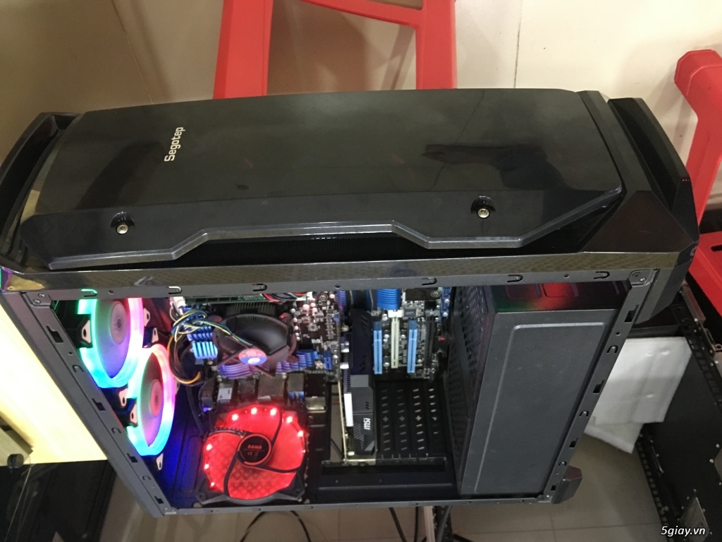 Thùng CPU Core I7 3770, Ram 16G, SSD 120G, VGA GTX 1050 - 1