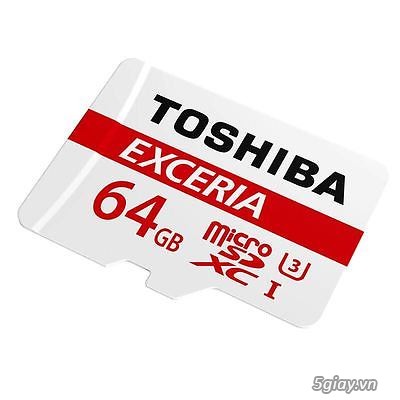 Thẻ nhớ Toshiba MicroSDHC UHS-I 64GB Class 10 90MB - 10
