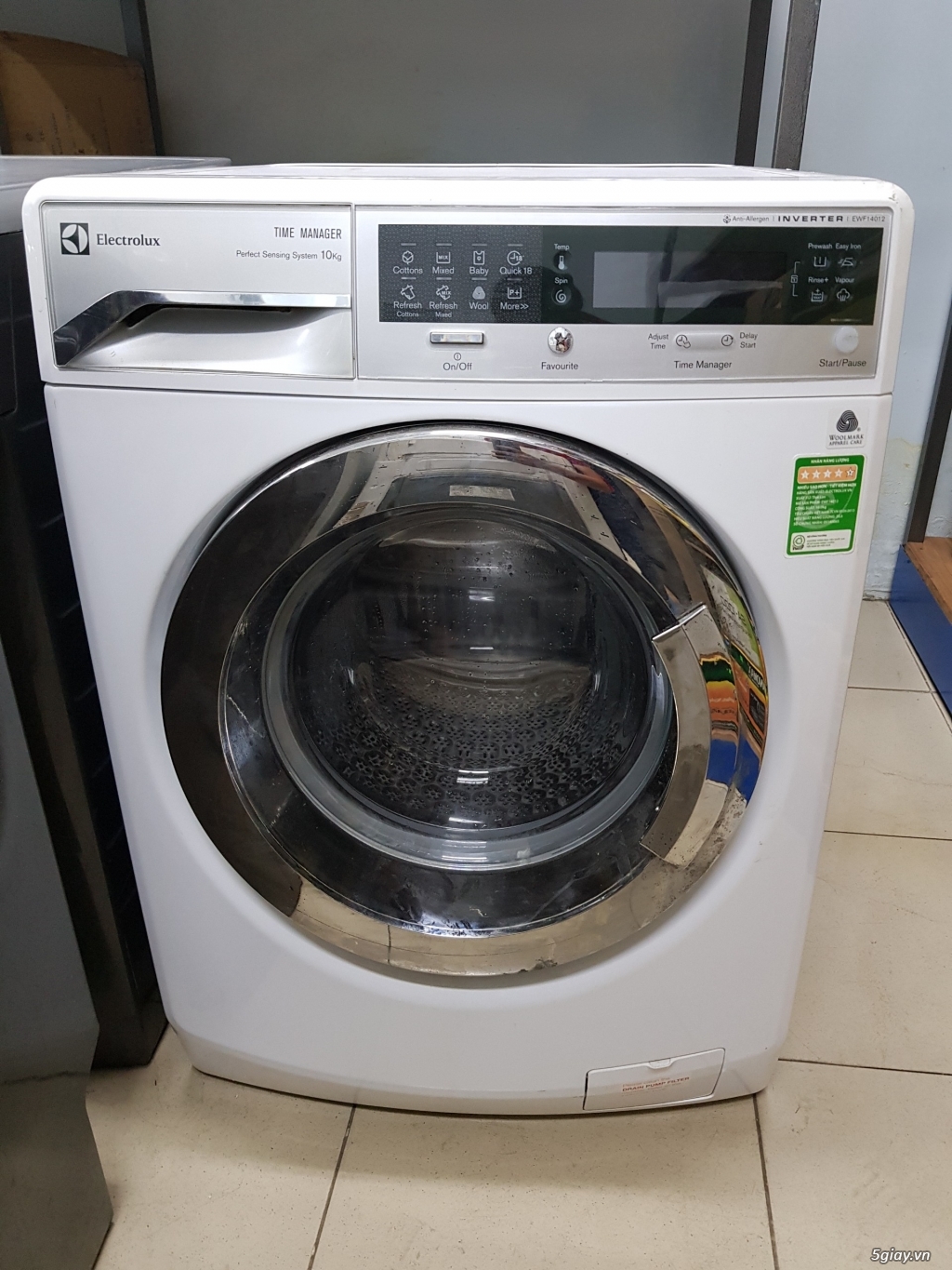 Máy giặt Electrolux EWF14023 Inverter (Trắng), 10kg thanh lý giá ...