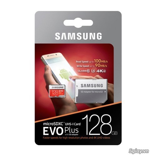Thẻ Nhớ MicroSDXC Samsung EVO Plus U3 128GB (New 2017) - 5