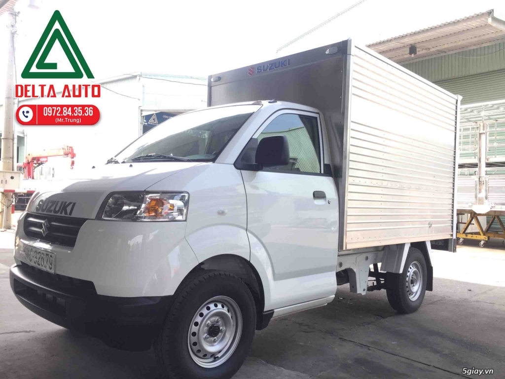 Xe Tải Suzuki Carry Pro Euro4 750kg Thùng kín Nhập Khẩu