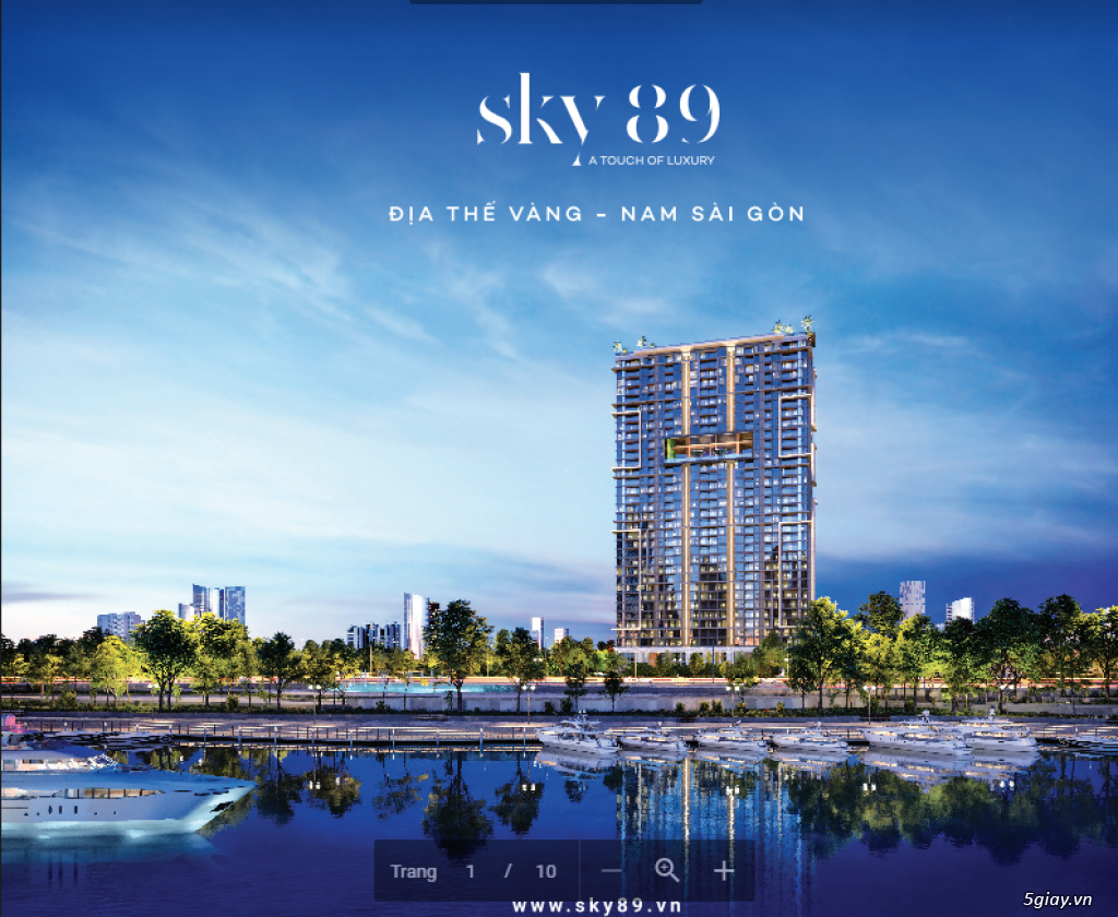 căn hộ cao cấp Q7 - Sky89 - An Gia investment- Greed group