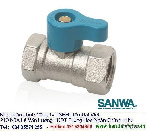 Phân phối Van vòi  đồng hồ nước SANWA Thái Lan chính hãng - 2