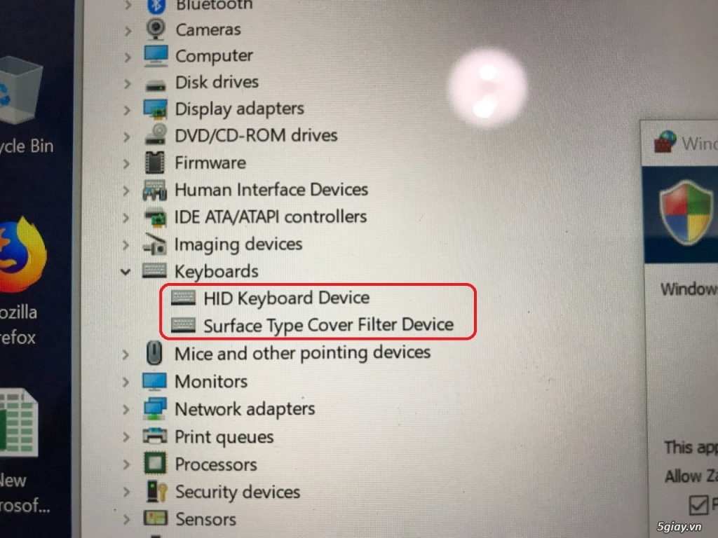 Microsoft Surface Pro 3 & Pro 4 & Pro 2017 không nhận bàn phím - 6