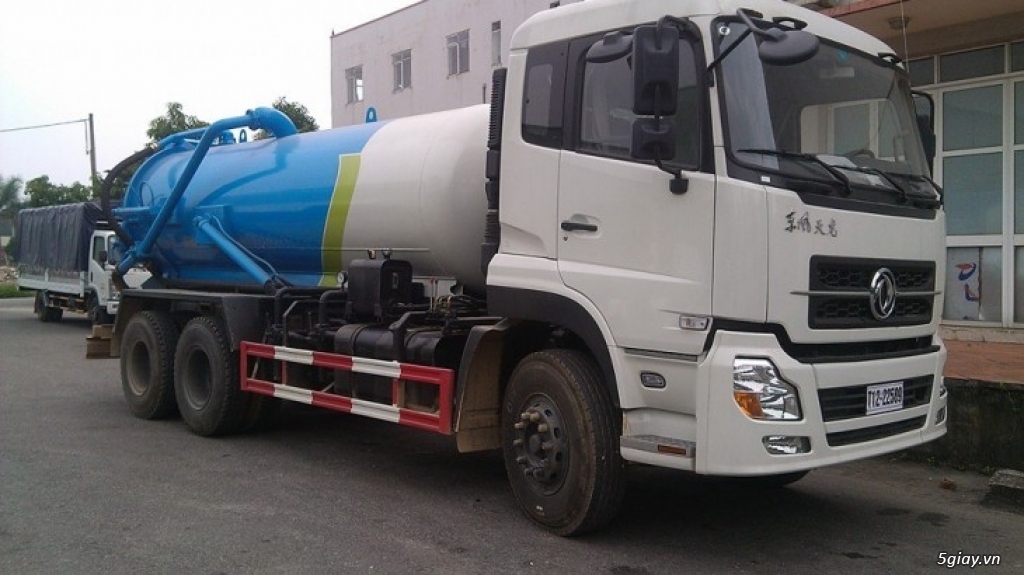 Xe hút chất thải Dongfeng 13 khối - 1