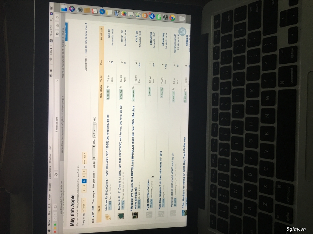 MacBook pro retina 13 inch late 2013 - 1