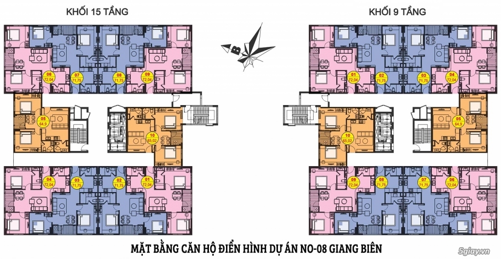 Bán căn hộ tại N08 Giang Biên - 2