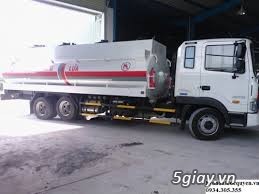 Xe bồn chở xăng dầu huyndai Hd210 16 khối