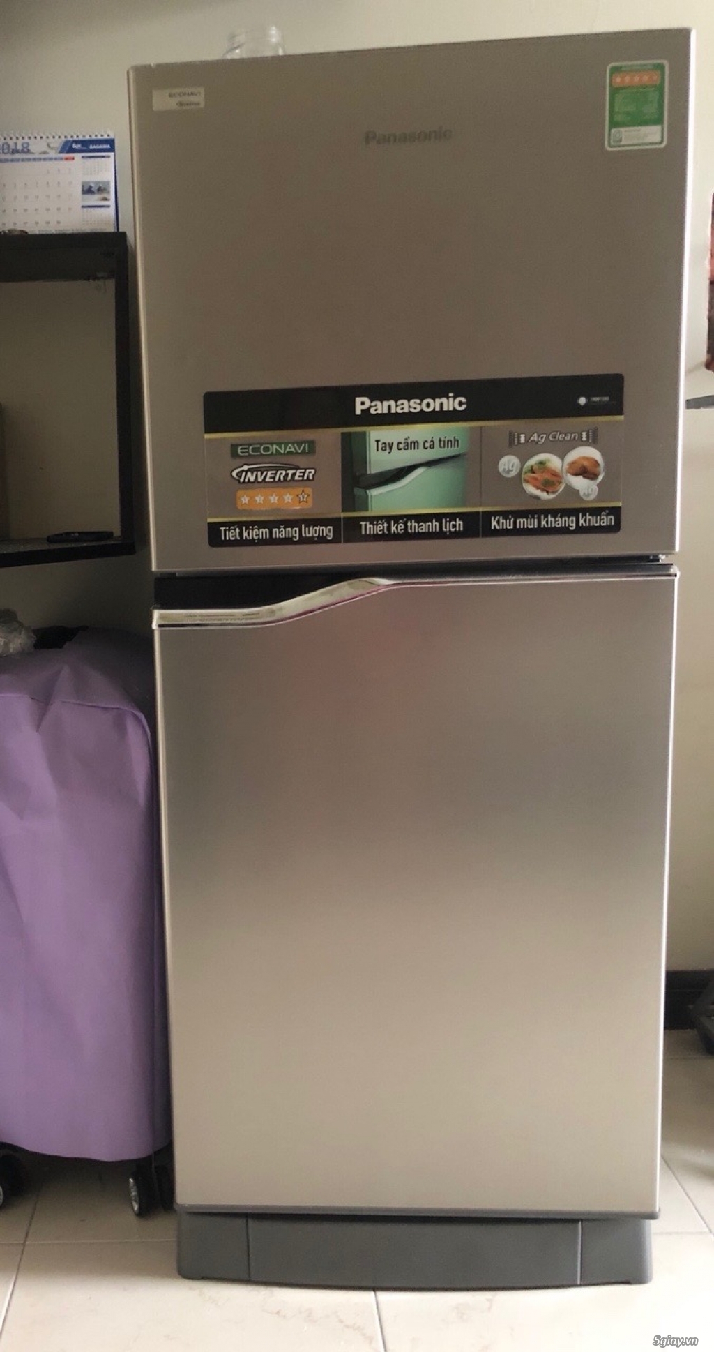 THanh lý tủ lạnh Panasonic 152L mới 99%! - 4