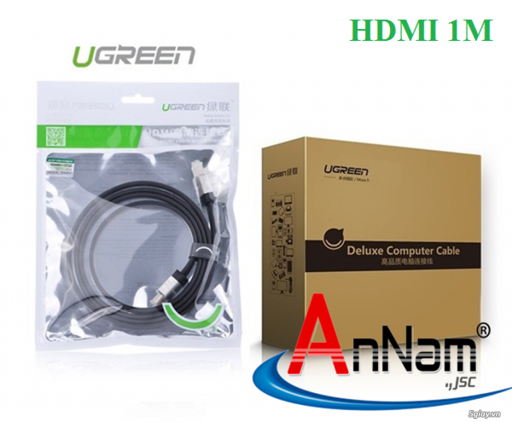 Cáp HDMI 1M Ugreen UG-10106/ 2M Ugreen UG-10107/ 3M Ugreen UG-10108 - 9