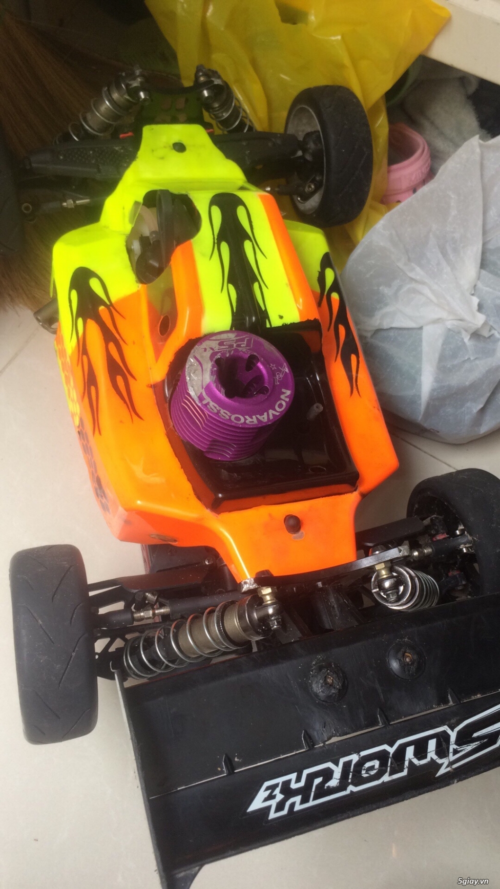 Xe nitro 1/8 sworkz, novarossi - 2