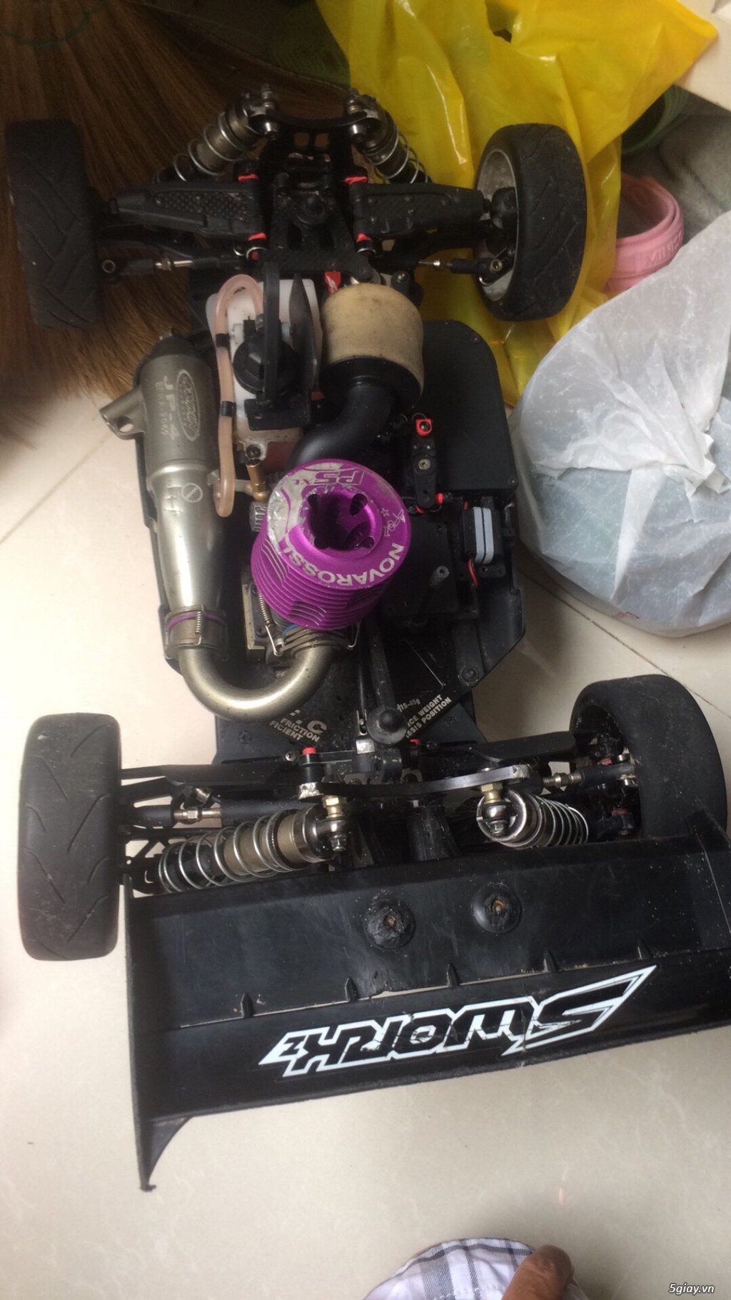 Xe nitro 1/8 sworkz, novarossi - 1