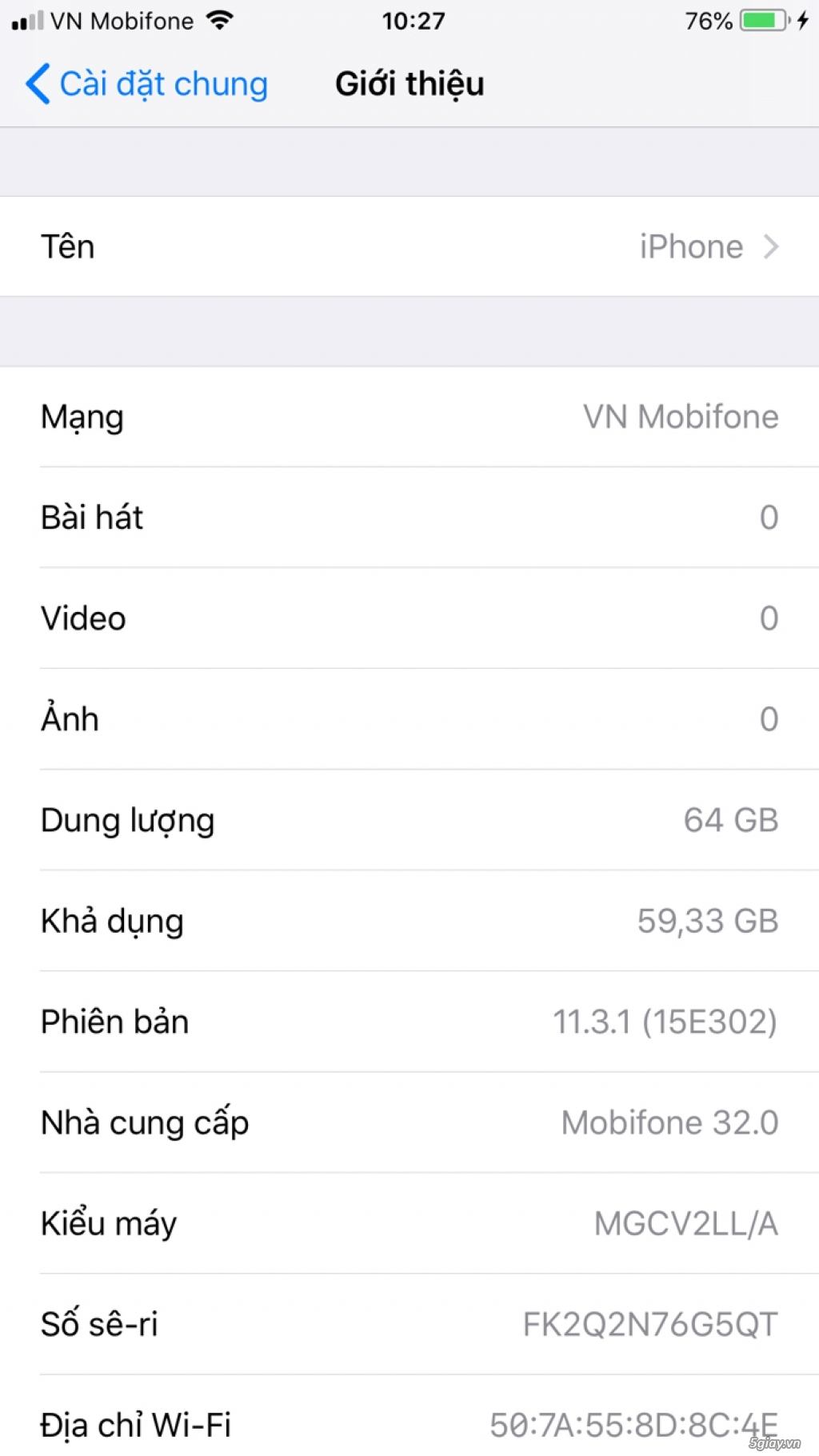 Iphone 6 Plus 64GB Quốc Tế, không Vân Tay mới 95% chính hãng - 6