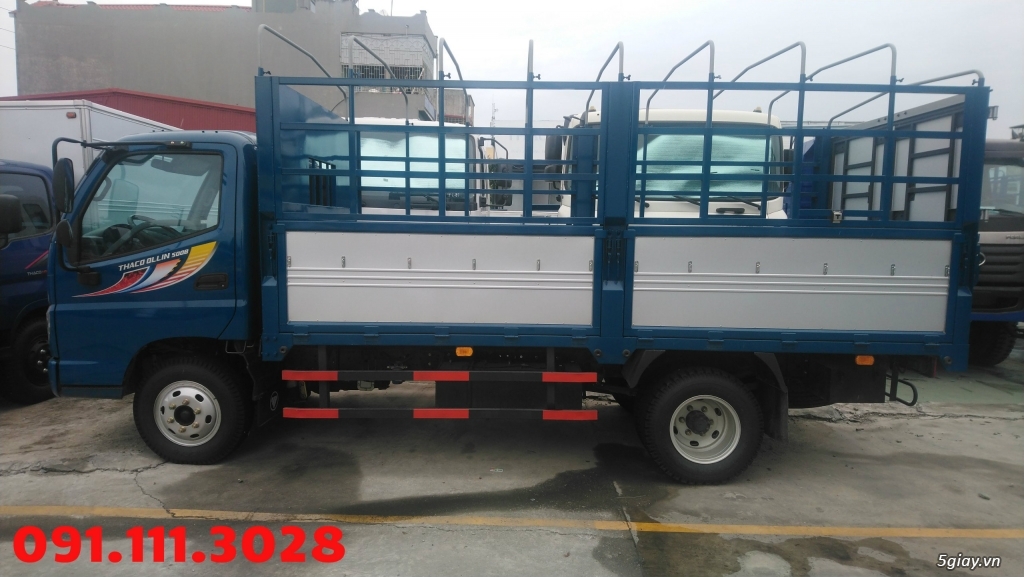 Xe tải Ollin 5 tấn Thùng bạt tại Hải Phòng
