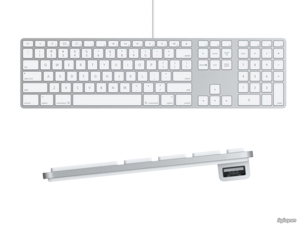 Bán Apple numeric keyboard wired và Apple mouse wired - 3