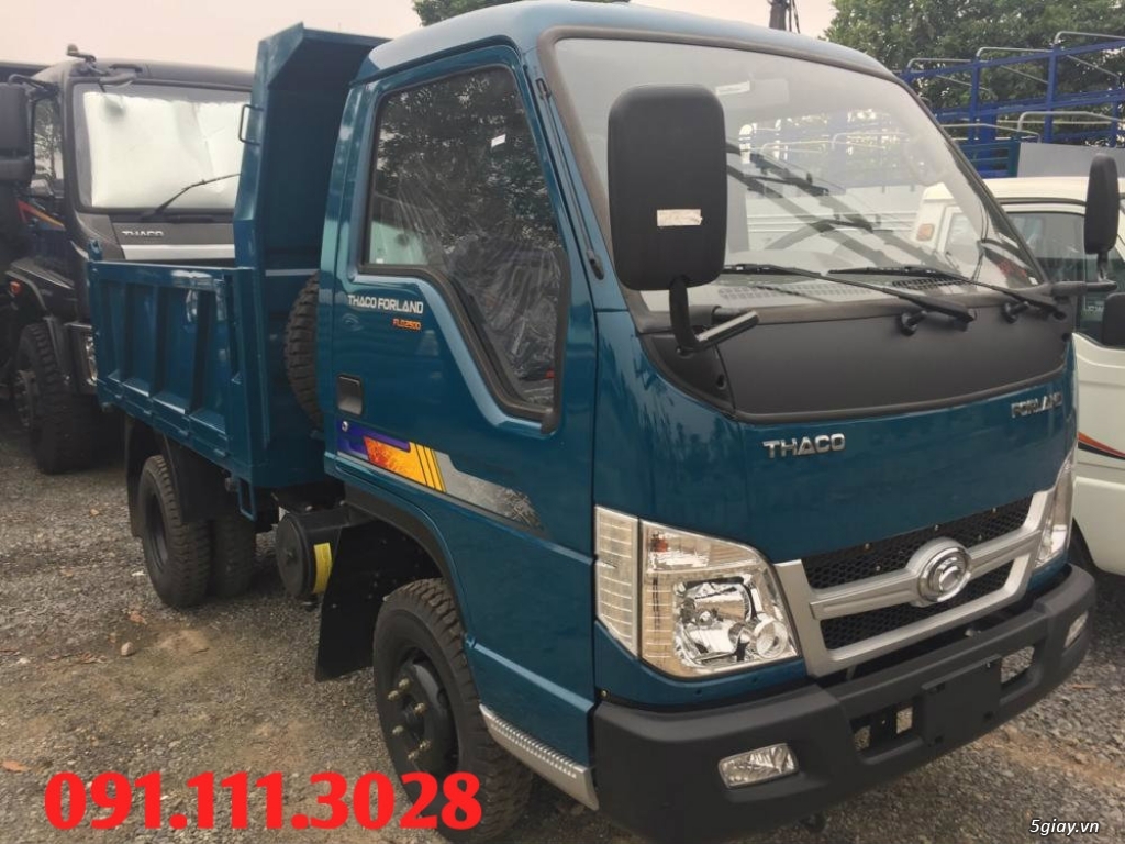 Xe ben Thaco 2.5 tấn tại Hải Phòng - 1