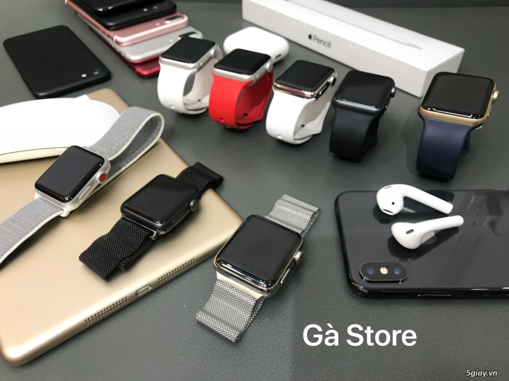 Gà Store - Mua Bán, Trao Đổi các dòng Apple Watch Seri 1-2-3 cũ và mới, hộ trợ trả góp 0% - 15