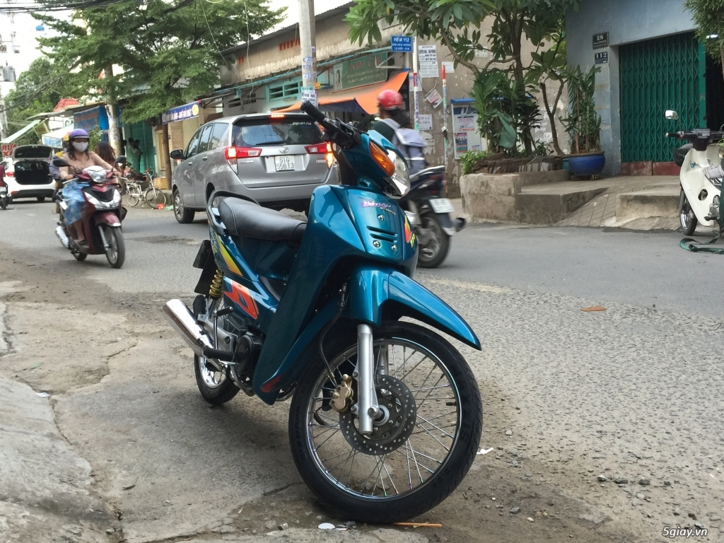 Bán wave zx 2005 ngay chủ up 110 xanh ngọc - 3