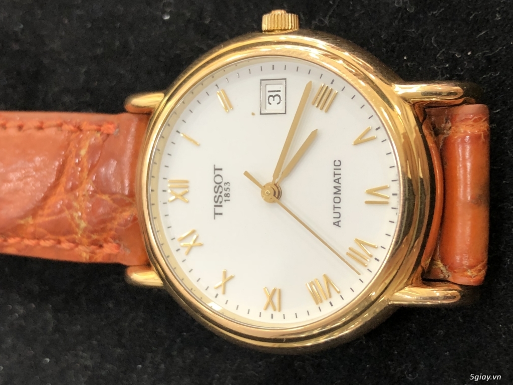 Đồng hồ Tissot Automatic bằng vàng 18k nguyên khối - 3