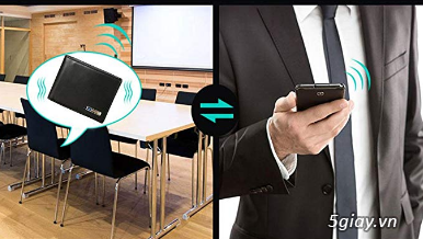 Ví chống trộm Smart Wallet kết nối Bluetooth - Chống trộm Smart phone - 3