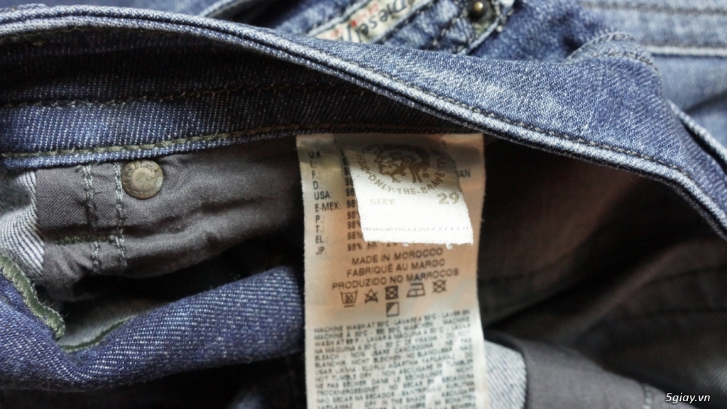 Hàng hiệu 2nd authetic: Diesel, Gtar,Armani, Dolce Gabbana, Levi's..... - 26