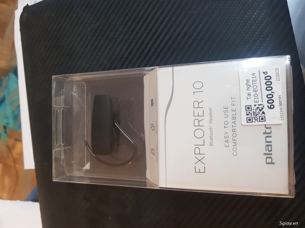 Tai nghe Bluetooth Plantronics Explorer 10 Mới 99,9% Fullbox - 1