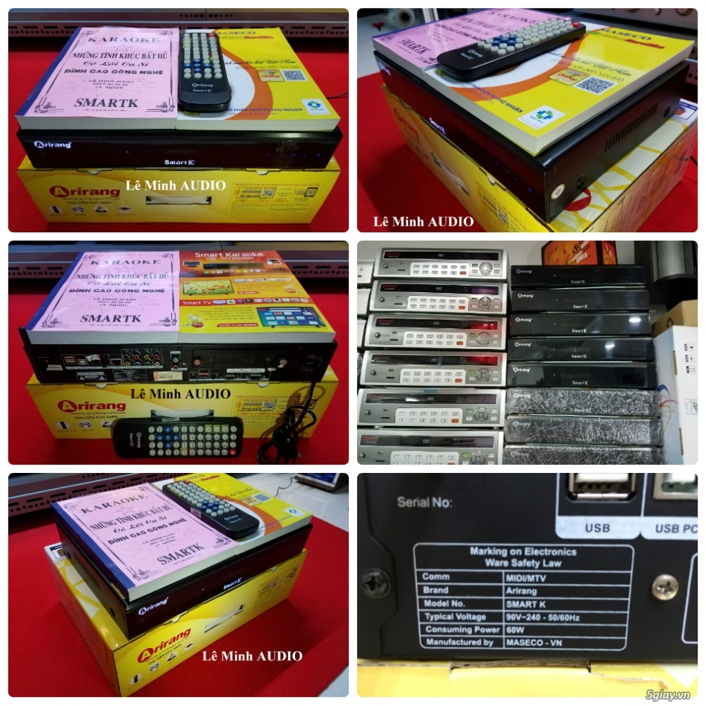 Đầu KaraOke Arirang 3600 Deluxe A - SmartK - 3600 HDMI - AR3600 - AR3600S - 10