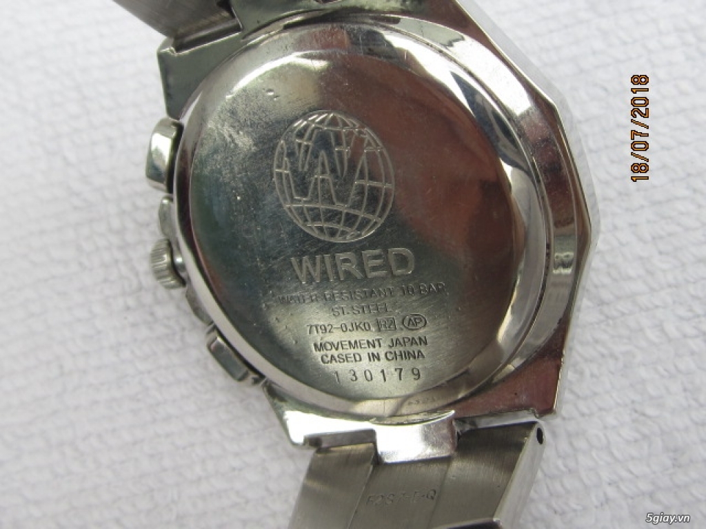 đồng hồ hiệu Wired của hãng SEIKO nhật - 3