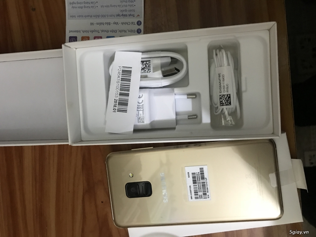Mình cần bán 1 cây samsung galaxy a8 mới mua từ viễn thông a - 1
