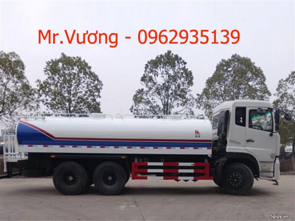 Xe phun nước rửa đường Dongfeng 13 khối 2018 - 2