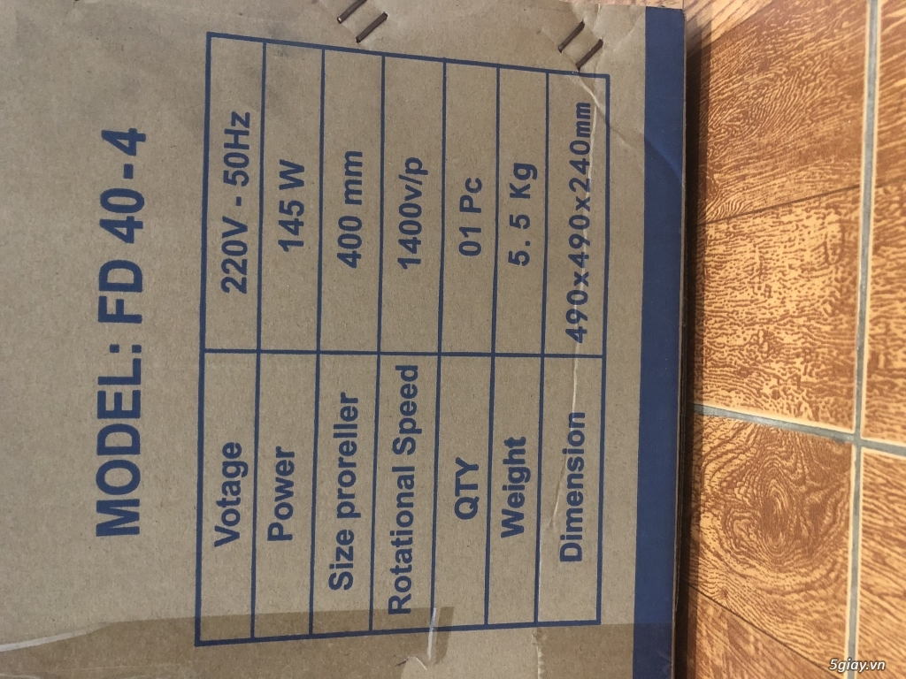 Quạt thông gió - 2