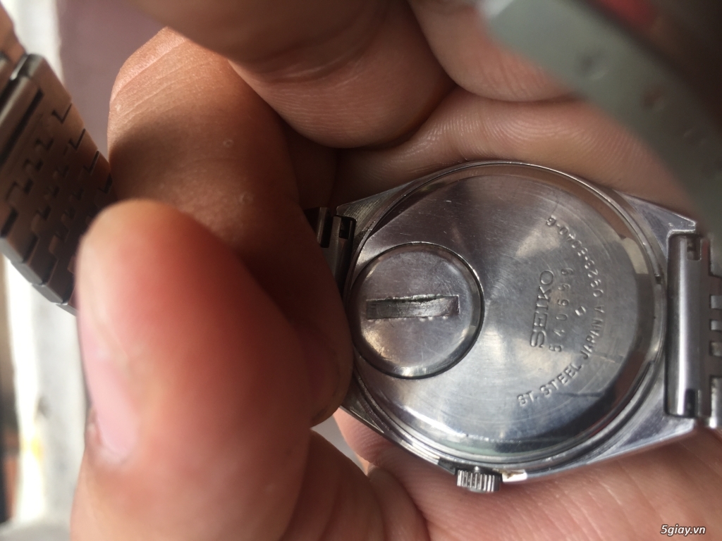 Đồng hồ cổ Seiko Quartz - Model 0923-8040-G | 5giay