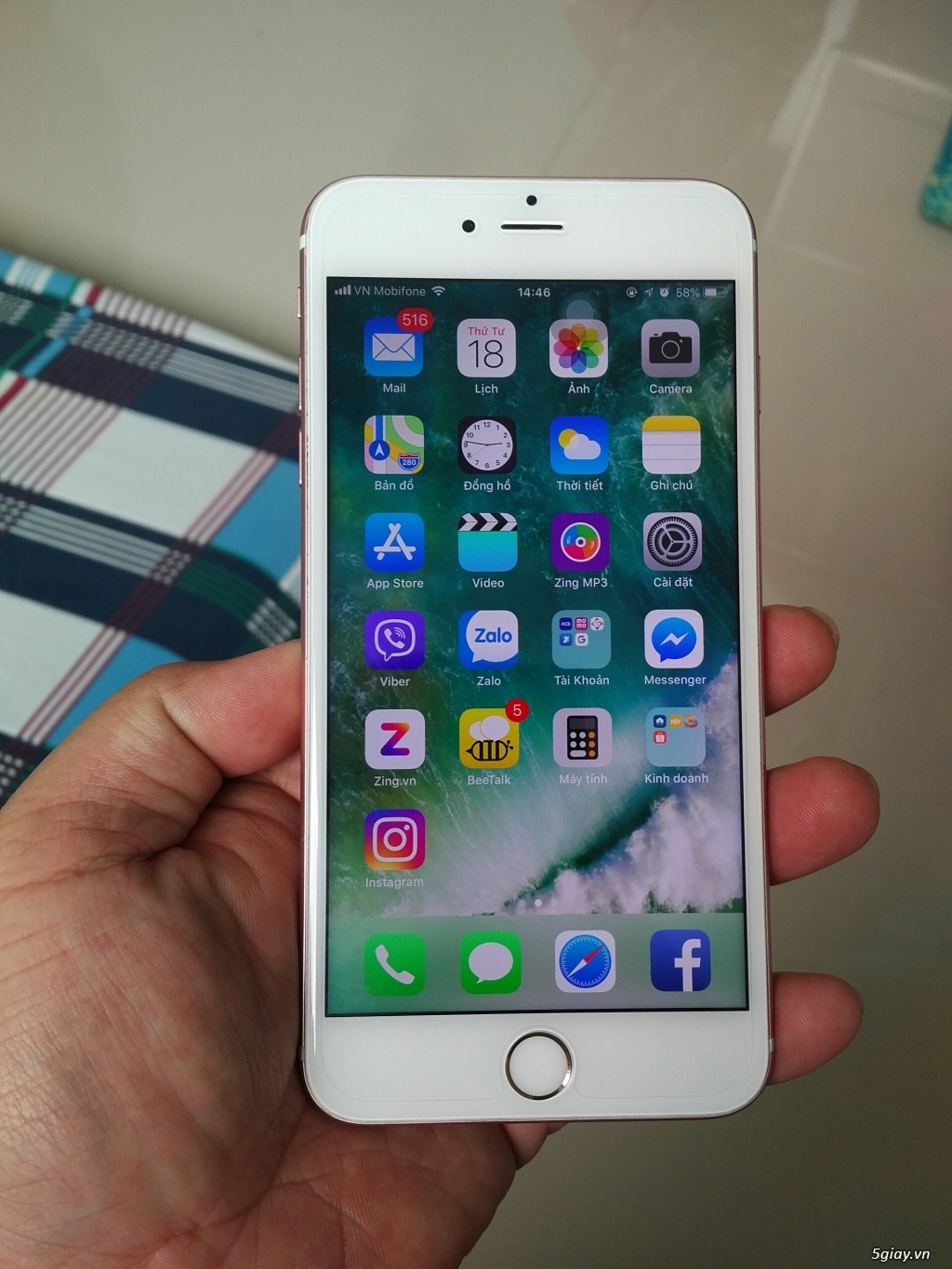 Bán IPHONE 6S PLUS 32G, Máy Mỹ LL/A, Nữ xài kỹ - 4