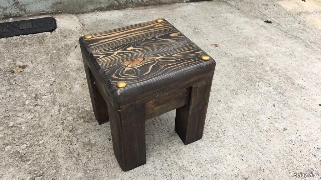 Bàn ghế đẩu Nao Vintage - 6