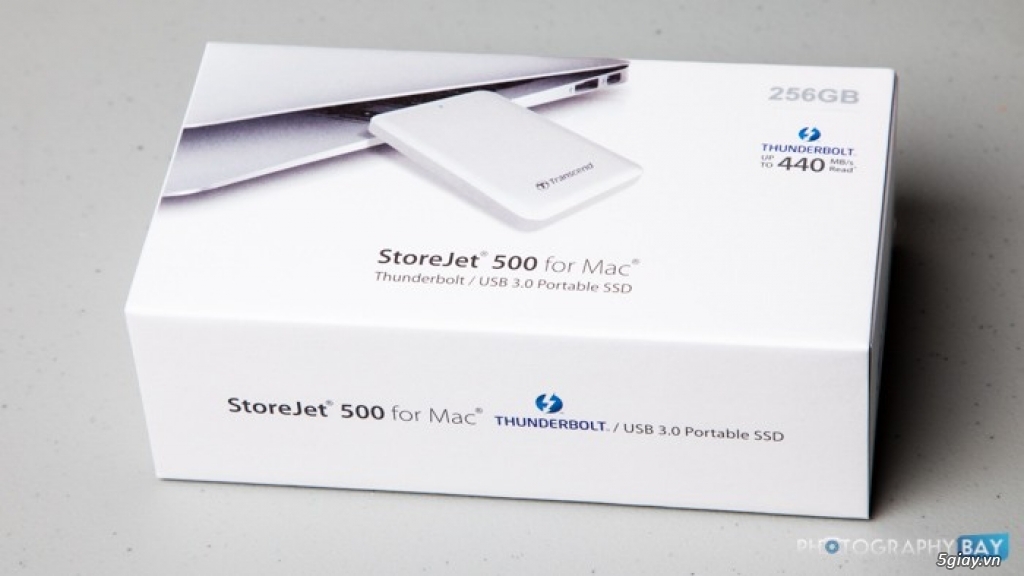 Ổ cứng di động thunderbolt cho Mac giá bèo !