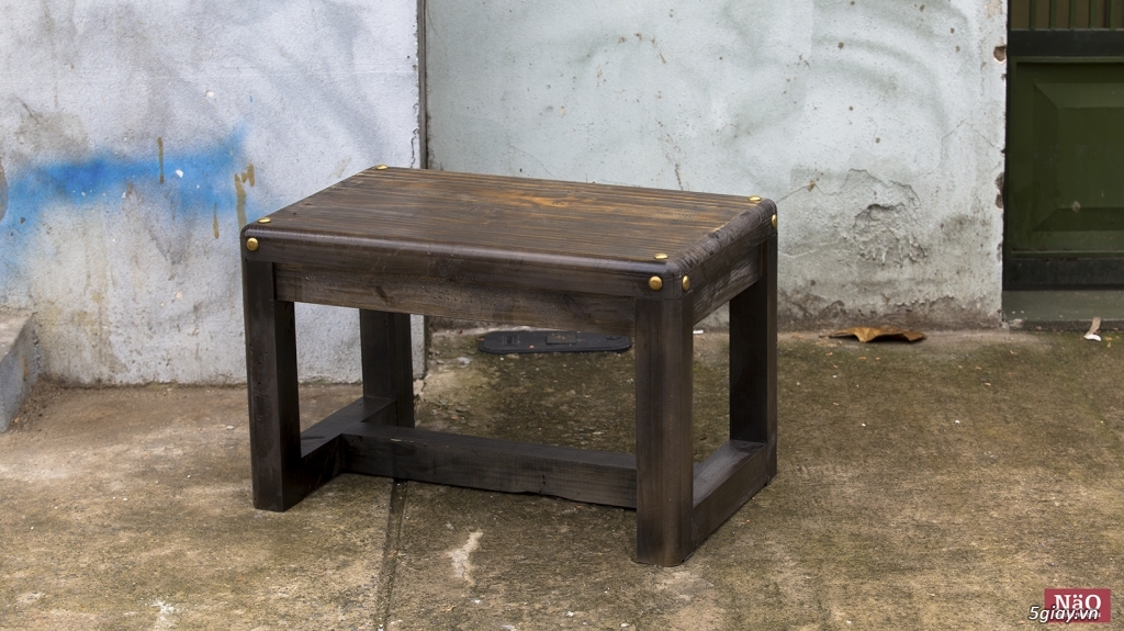 Bàn ghế đẩu Nao Vintage - 1