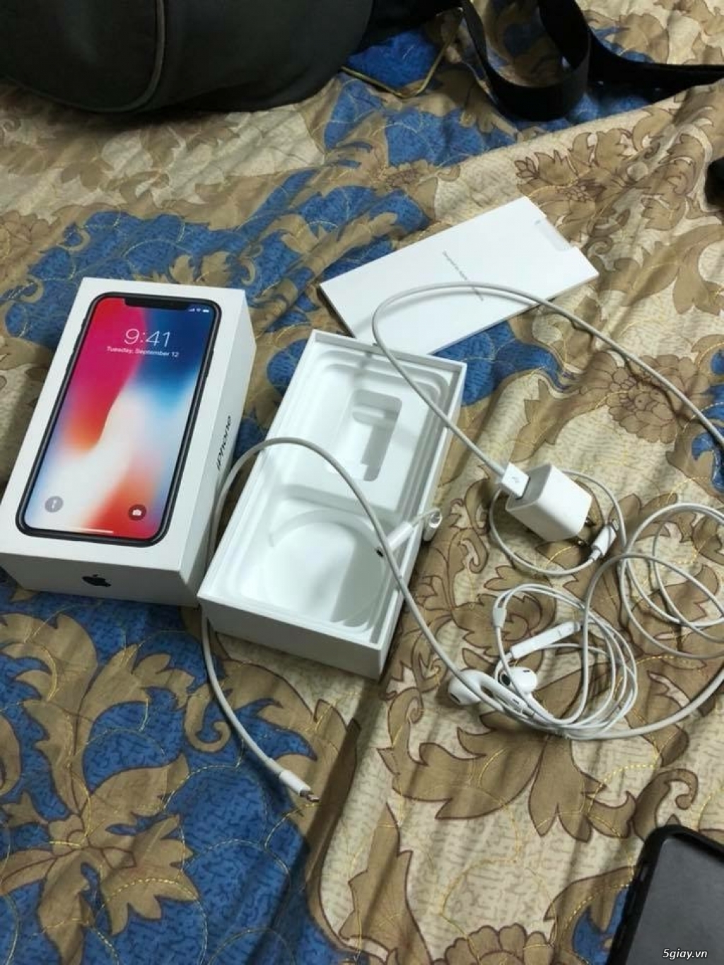 Iphone x 64g đẹp zin Fullbox chưa bung máy - 4
