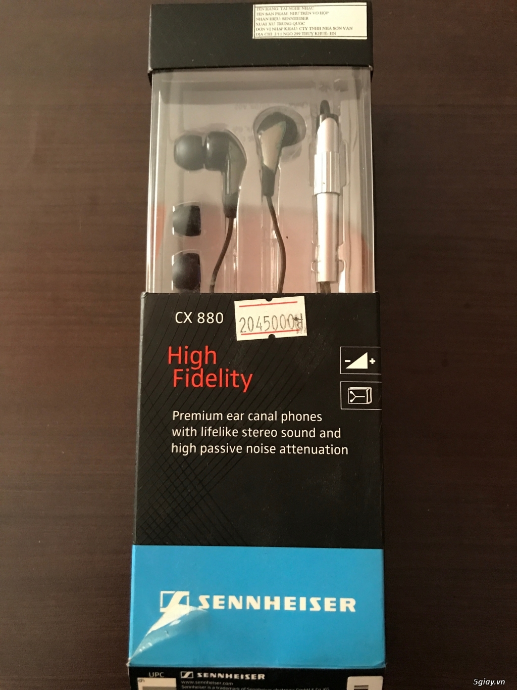 Cần Bán: Headphone Sennheizer CX880 - Fullbox - 3