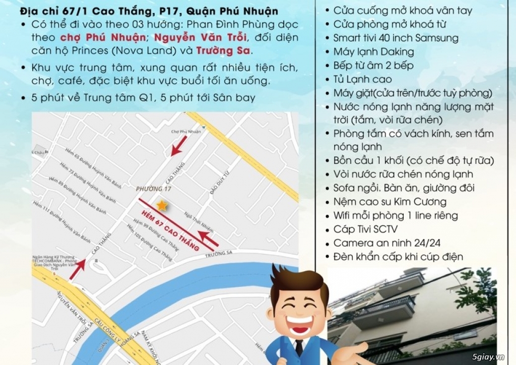 Bán nhà Nguyên căn ( gồm 5 Căn hộ Mini cao cấp) - 1