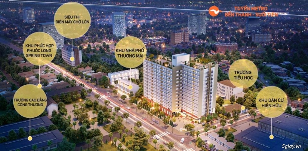 Hot, căn hộ Citrine Apartment Q9, view 3 mặt tiền, giá chỉ từ 22tr9/m2
