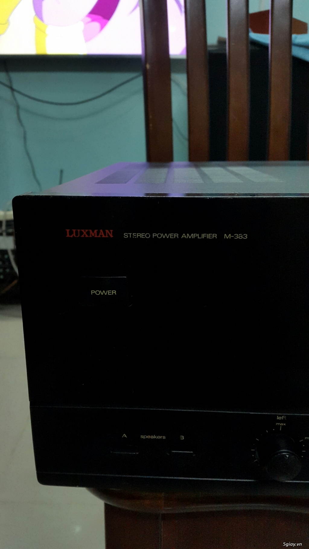 Bộ pre+ power Luxman, power M-383, PRE C-03 - 4