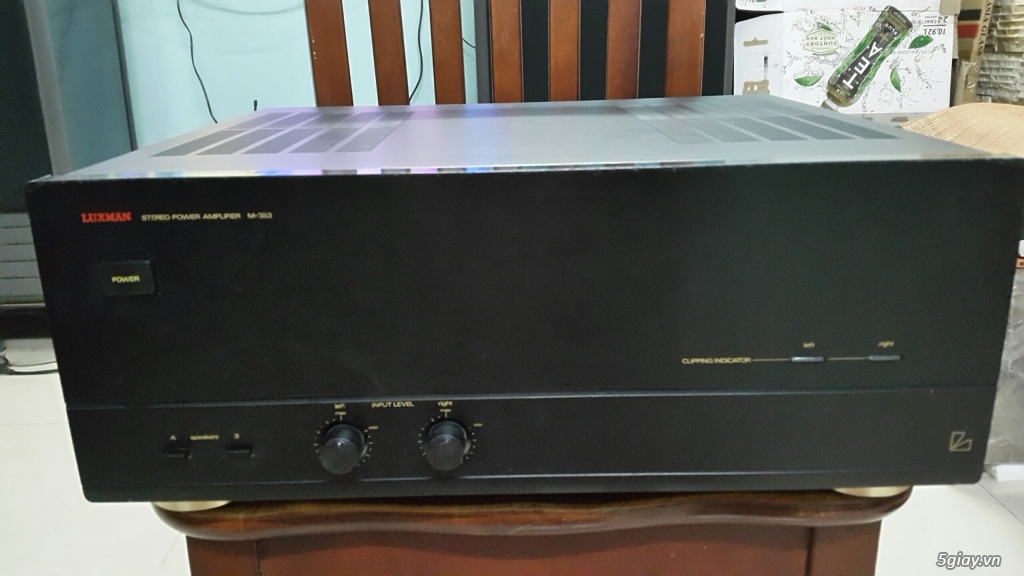 Bộ pre+ power Luxman, power M-383, PRE C-03