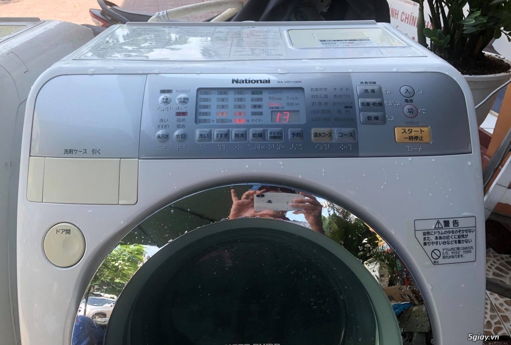 Máy giặt Panasonic, National, Toshiba kết hợp máy sấy - 11