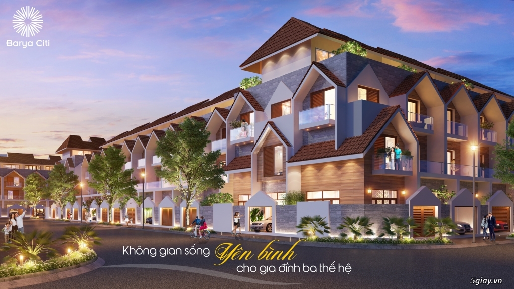 DỰ ÁN BARYA CITI-TP.Bà Rịa Khu đô thị nhà phố kiểu mẫu chuẩn Singapore - 9