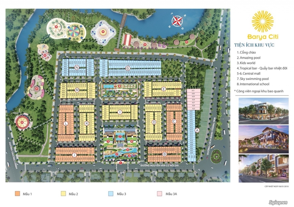 DỰ ÁN BARYA CITI-TP.Bà Rịa Khu đô thị nhà phố kiểu mẫu chuẩn Singapore - 14